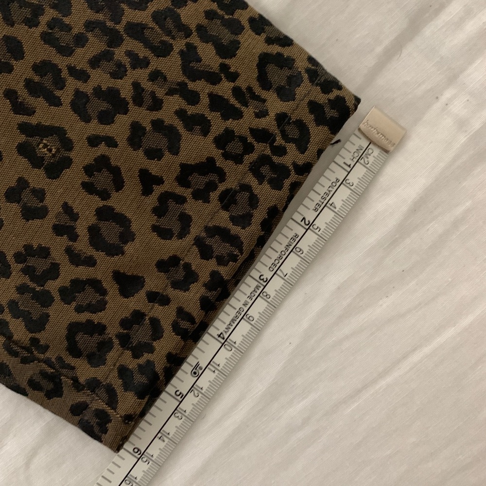 FENDI Vintage Leopard Zucca FF Jeans 26 - Picture 11 of 12